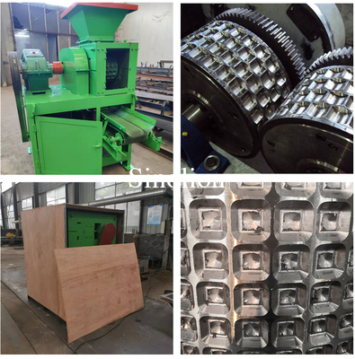 Modèle XM360 1-3t/h capacité charbon charbon de bois carré briquettes en forme de pain fabricant machine