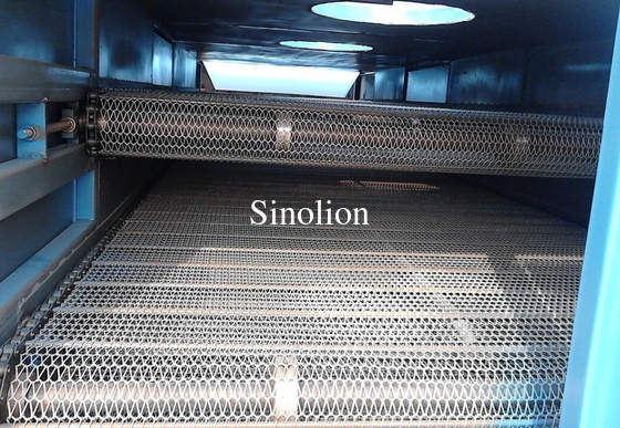 Conveyor sécheur de charbon de bois briquettes minérales au charbon de bois avec sécheur à bande à 3 couches