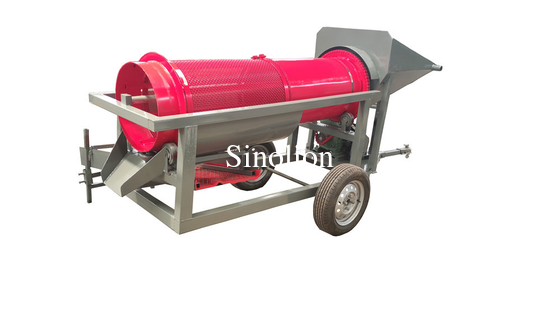 Vente d'une usine mobile de lavage de minerai d'or, petit modèle, avec écran à trommelles en or placé