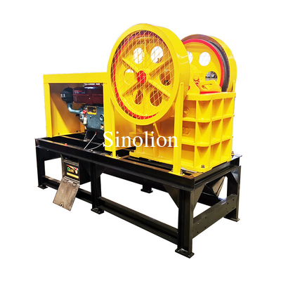 Petit broyeur électrique primaire de pierre de charbon carrière de pierre diesel de granit de roche de calcaire de mâchoire broyeur de pierre broyeur